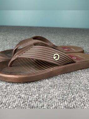 Cartago Elegante Dunas VI Flip Flop Thong Sandal Brown Mens 11 Casual Beach